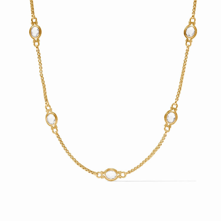 Julie Vos Saratoga Stone Station Necklace SKU N553GRC00