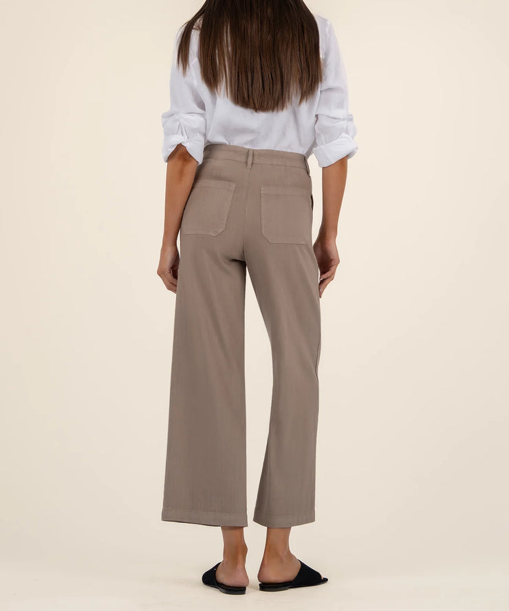 KUT  linen khaki topaz