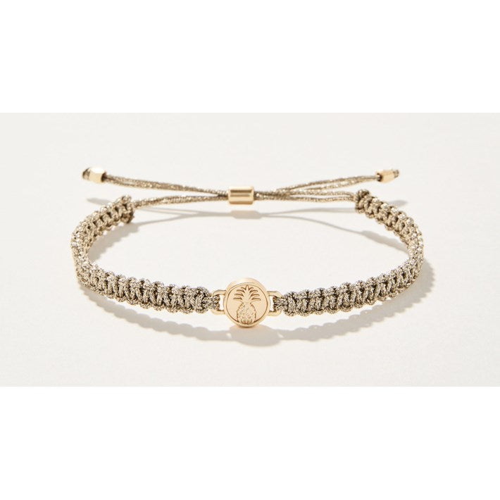 Spartina 449 Friendship Bracelet Metallic GoldPineapple Gold #366401