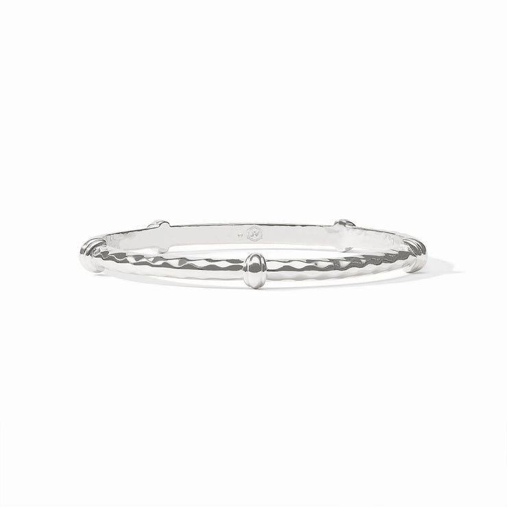 Julie Vos silver Savannah bangle-M BG160S-M