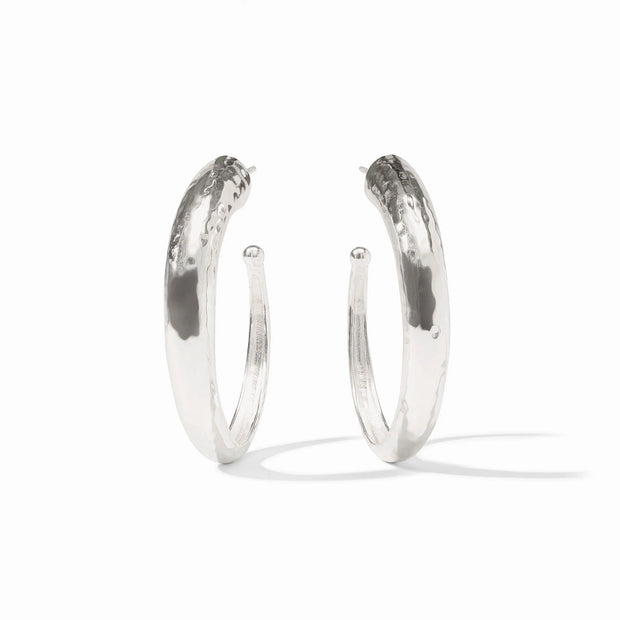 Julie Vos Hammered Hoop SKU HP132S-L