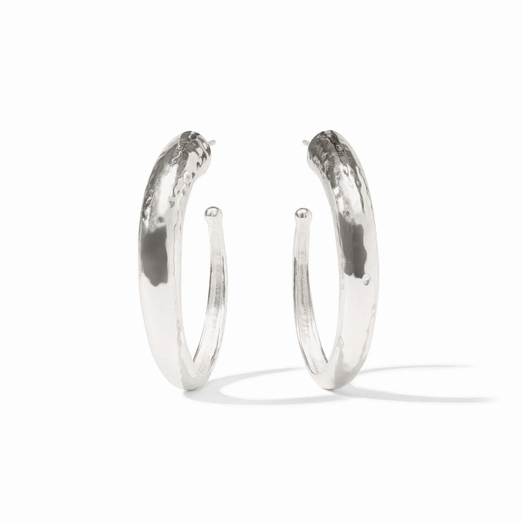 Julie Vos Hammered Hoop SKU HP132S-L