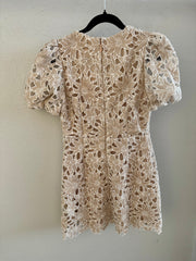 Lucy Paris Karina Mini Lace Beige DR3868