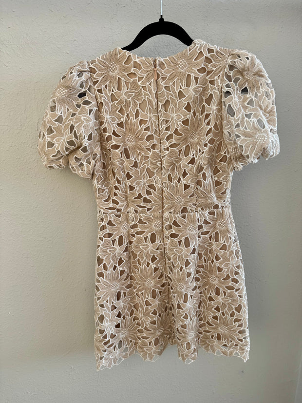 Lucy Paris Karina Mini Lace Beige DR3868