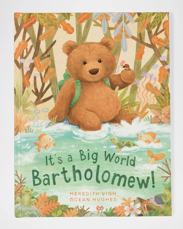 Jellycat Bartholomew It’s A Big World Book SKU# BK4BAR