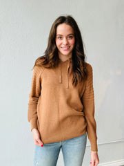 Marble 7206 Quiet Luxury Pullover Coffee Sweater