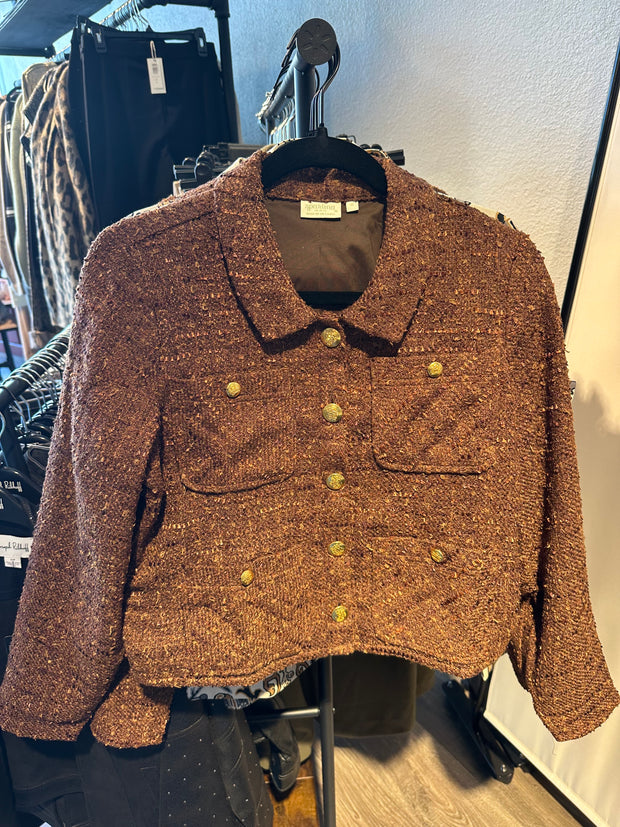 Spartina 449 Delphine Tweed Jacket SKU A100081130L