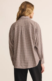 Z Supply RIVER PLAID BUTTON UP SKU ZT253834