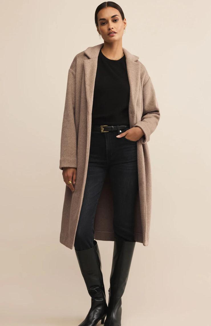 Z Supply Mason Heathered Coat SKU ZJ254901