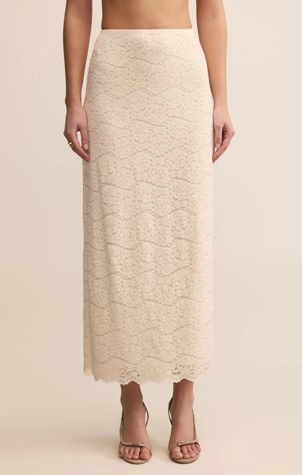 Z supply via lace midi skirt ZK254784