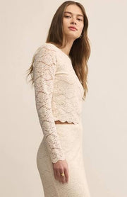 Z supply aurora lace top ZT254903