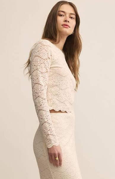 Z supply aurora lace top ZT254903