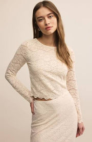 Z supply aurora lace top ZT254903