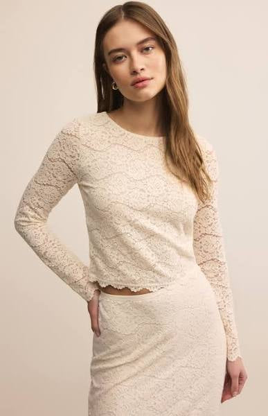 Z supply aurora lace top ZT254903