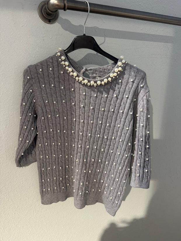 Brand Bazar Pearl Knit Sweater