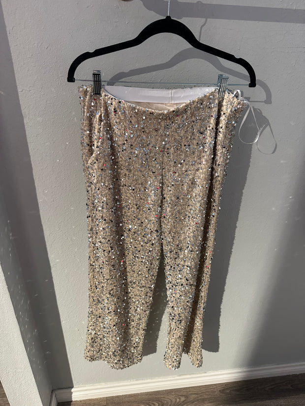 Terra Chic Champagne Sparkle Pants SKU T7099