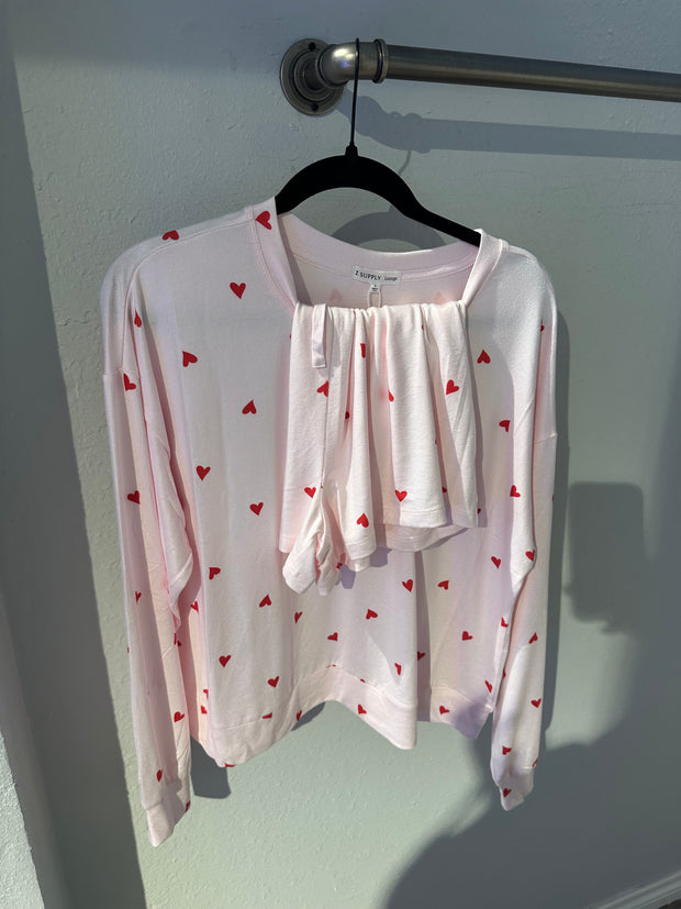 Z Supply Heart Pajamas SKU ZLT261204