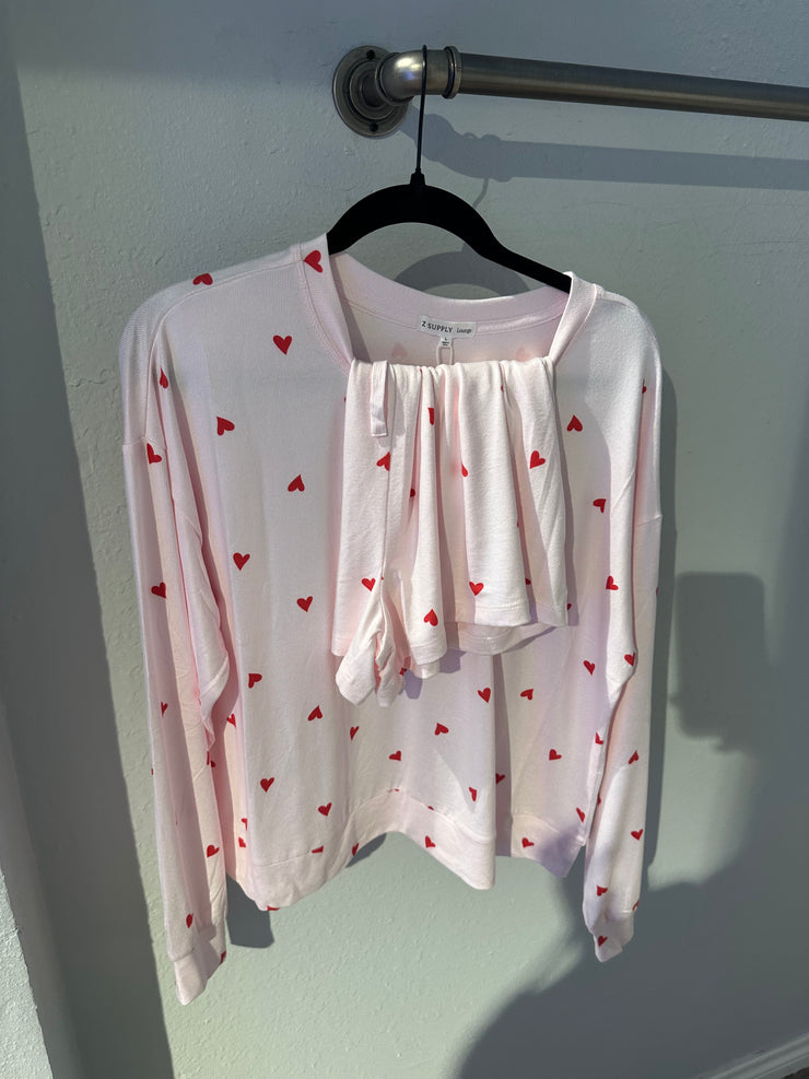 Z Supply Heart Pajamas SKU ZLT261204