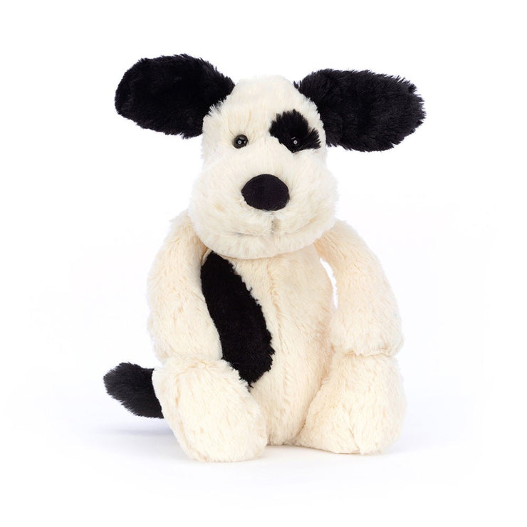 Jellycat Original Bashful Puppy Black/Cream (Online)
