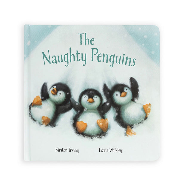 Jellycat The Naughty Penguins Book SKU BK4NP