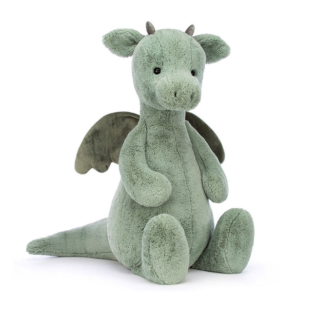 Jellycat Bashful Dragon Medium SKU BAS3DGN (Online)