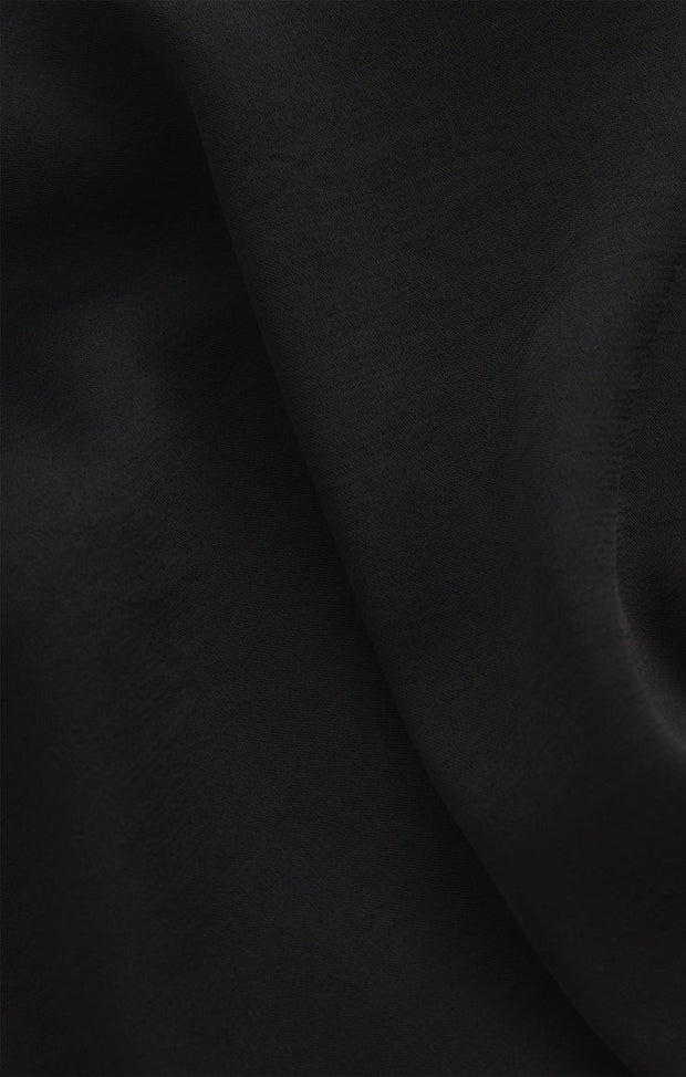 Z Supply NORTHPOINTE SATIN MIDI SKIRT Black SKU ZK254564