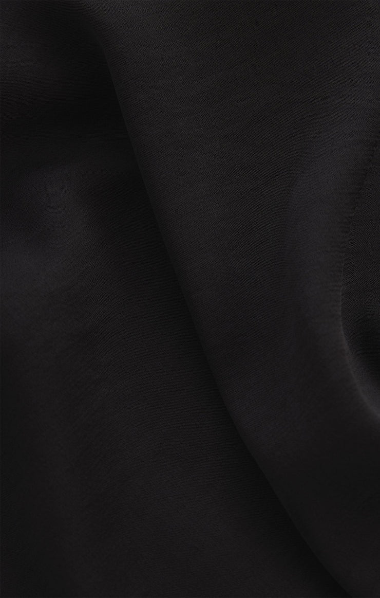 Z Supply NORTHPOINTE SATIN MIDI SKIRT Black SKU ZK254564