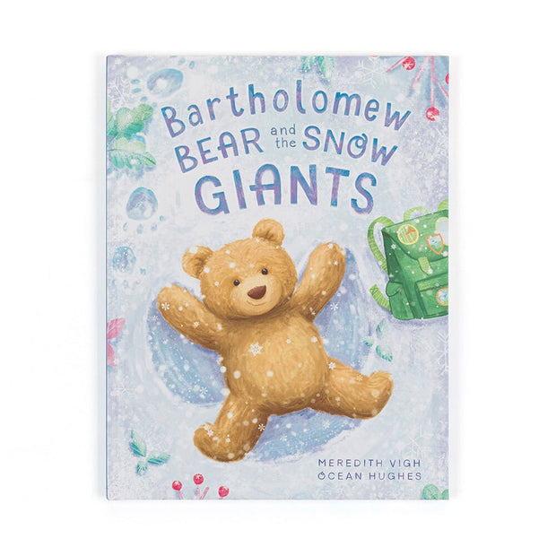 Jellycat Bartholomew Bear And The Snow Giants Book SKU BK4BARSG