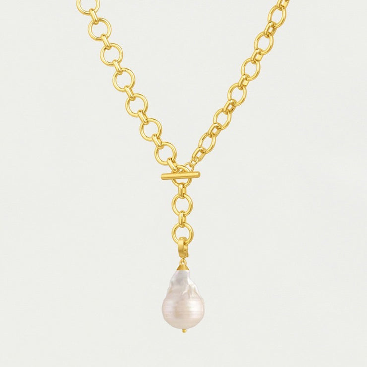 DEAN DAVIDSON Florence Collar-Gold-Baroque Pearl #N1016-G-PRL