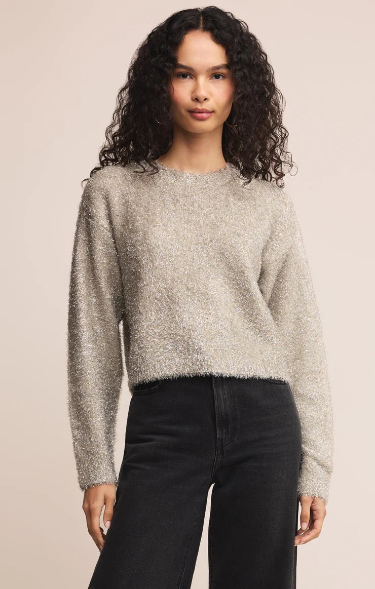Z Supply TINSELTOWN BOYFRIEND SWEATER SKU ZW254512
