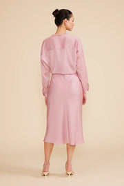 Lucy Paris Gloria Tie Top- Pink T4915-5