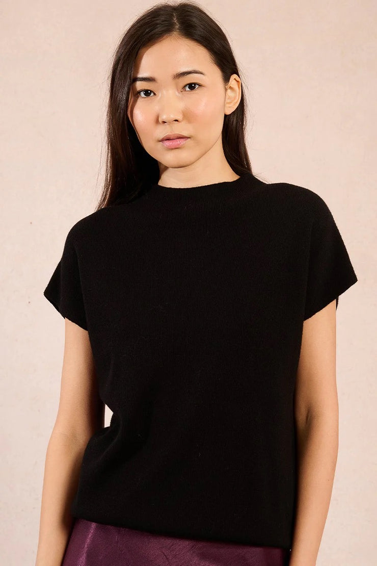 Molly Bracken LADIES KNITTED SWEATER Black SKU E1616DN-BLACK