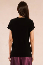 Molly Bracken LADIES KNITTED SWEATER Black SKU E1616DN-BLACK