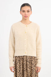 Molly Bracken YOUNG LADIES KNITTED CARDIGAN SKU LAL496DH-CREAM