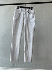 KUT Rachael Mom Jean High Rise Optic White